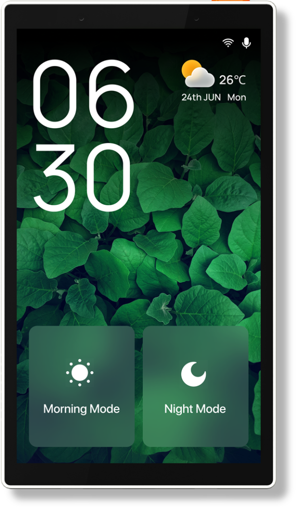 painel1 Painel Central Inteligente com Alexa Integrada e Tela Touch WiFi e Zigbee