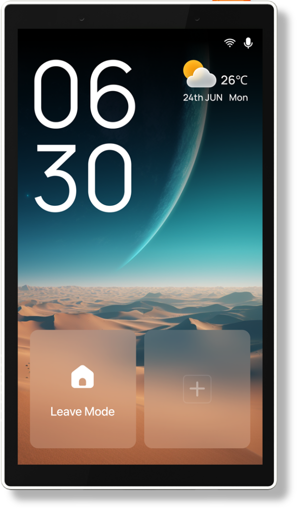 painel2 Painel Central Inteligente com Alexa Integrada e Tela Touch WiFi e Zigbee