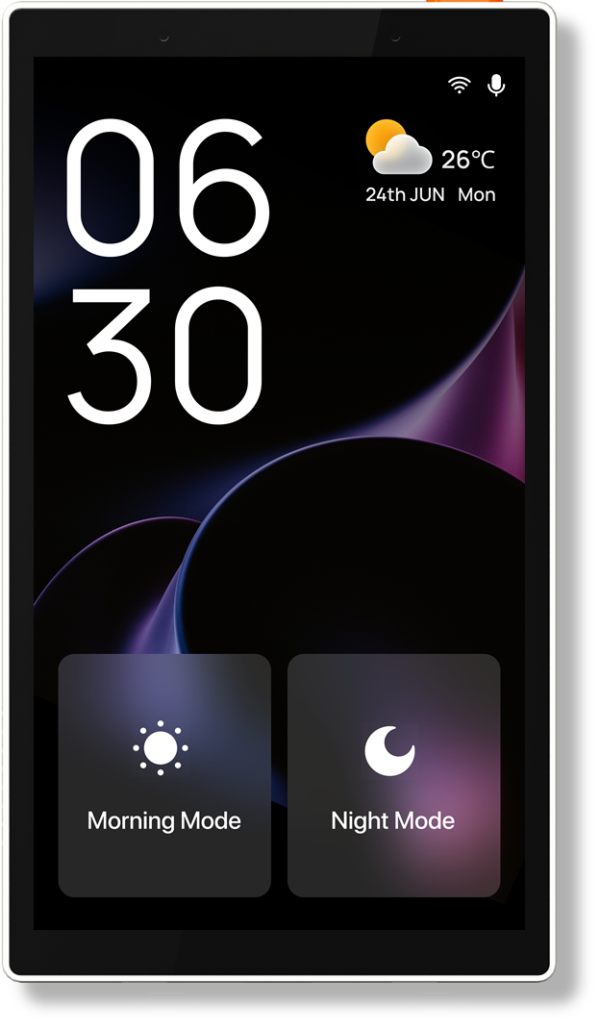 painel3 Painel Central Inteligente com Alexa Integrada e Tela Touch WiFi e Zigbee